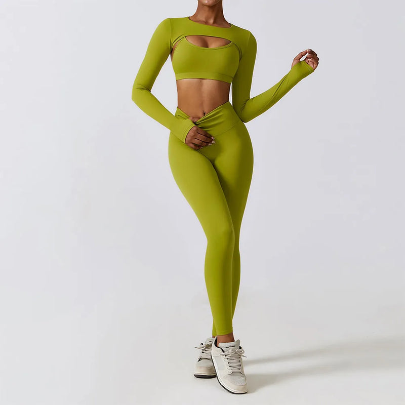 Sexy Woman's Body in Gym Clothing