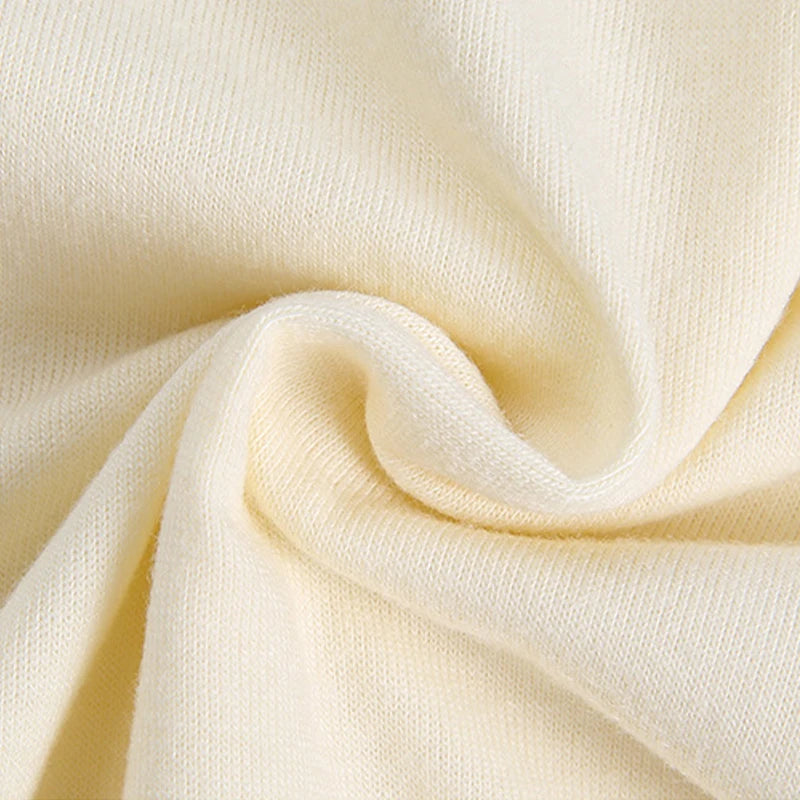 Long Sleeve FridaySweets Crop Top fabric