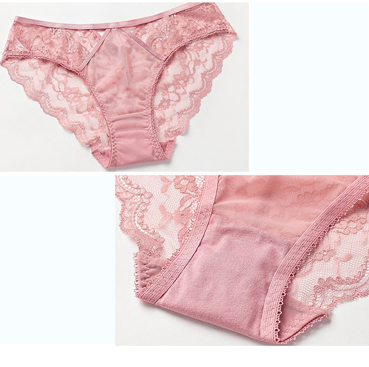 Women's Lace Bra and Panty Set